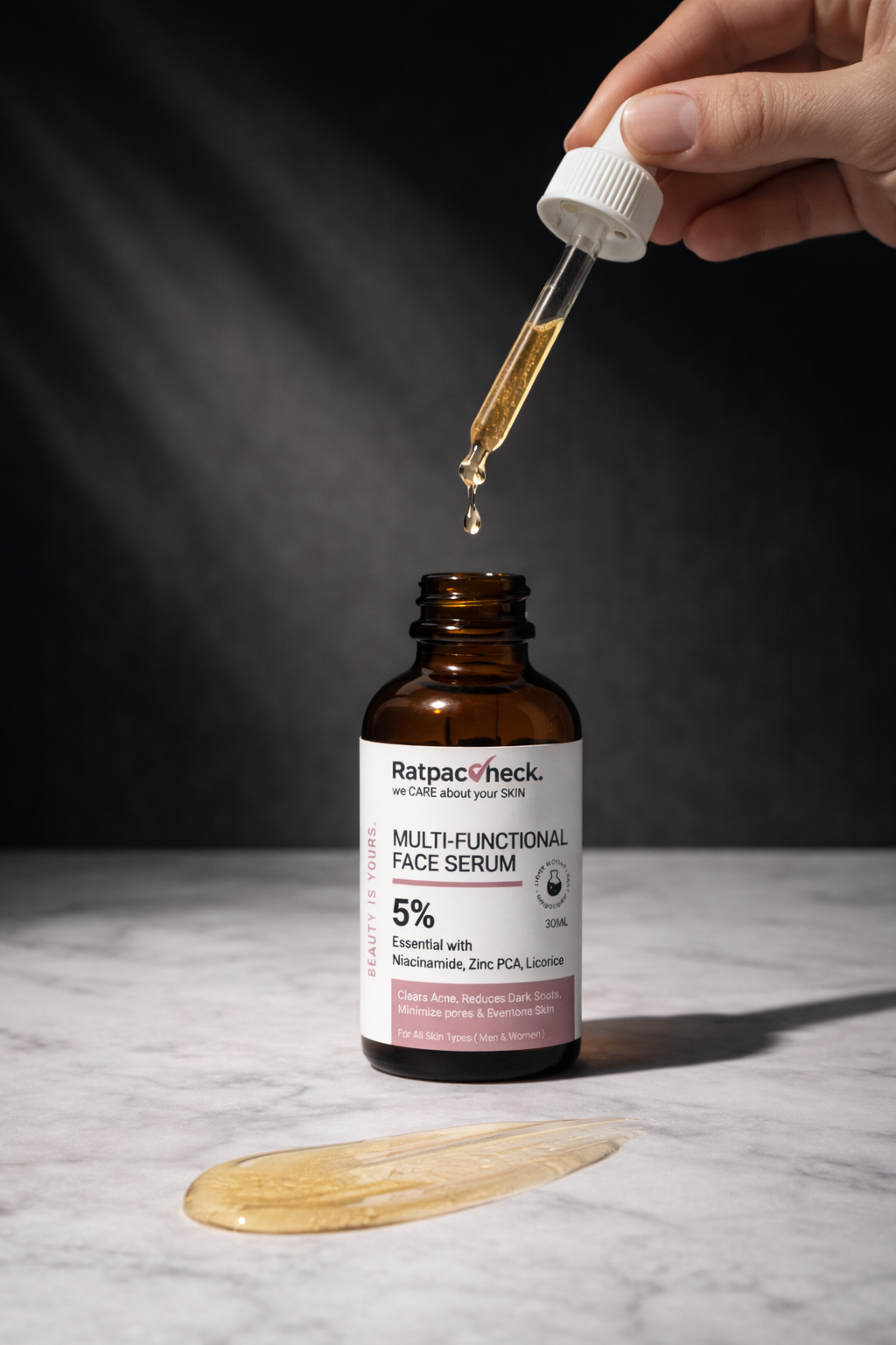 How to use 5% Multi-Functional Face Serum